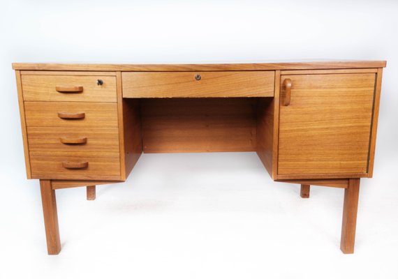 Danish Teak Desk, 1960s-UY-1000706