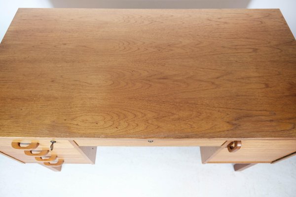 Danish Teak Desk, 1960s-UY-1000706