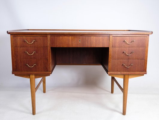 Danish Teak Desk, 1960s-UY-1454047