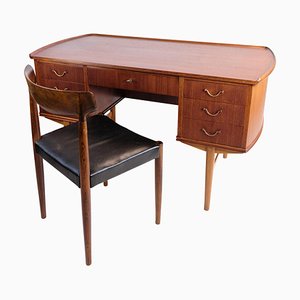 Danish Teak Desk, 1960s-UY-1454047