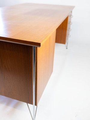 Danish Teak Desk, 1970s-UY-980661