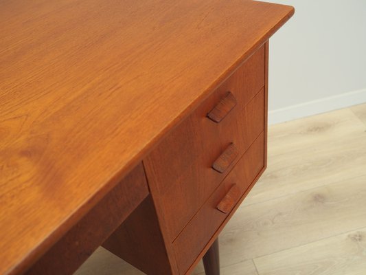 Danish Teak Desk, 1970s-VND-1795645