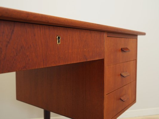 Danish Teak Desk, 1970s-VND-1795645