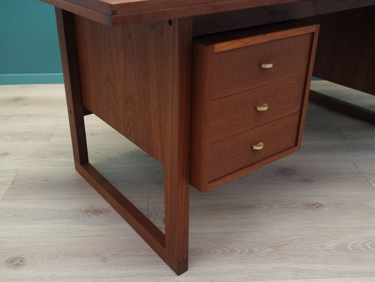 Danish Teak Desk, 1970s-VND-2019693