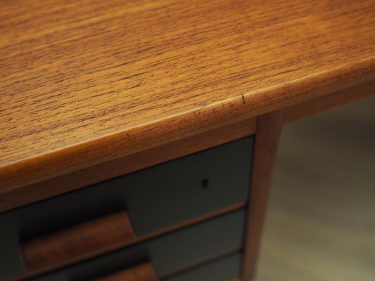 Danish Teak Desk, 1970s-VND-1790245