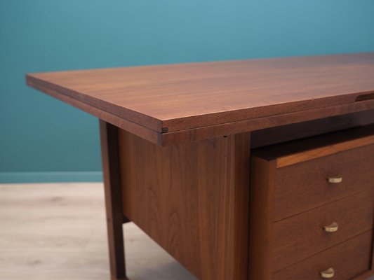 Danish Teak Desk, 1970s-VND-2019693