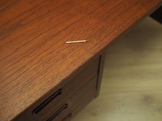 Danish Teak Desk, 1970s-VND-2017362