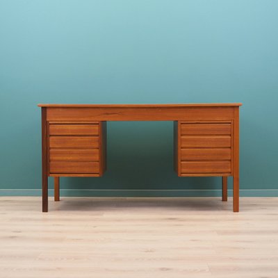 Danish Teak Desk, 1970s-VND-1784369