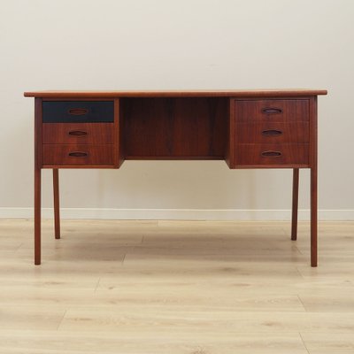 Danish Teak Desk, 1970s-VND-1802464