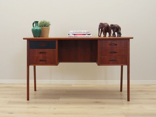 Danish Teak Desk, 1970s-VND-1802464