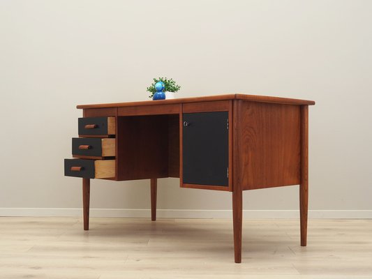 Danish Teak Desk, 1970s-VND-1790245