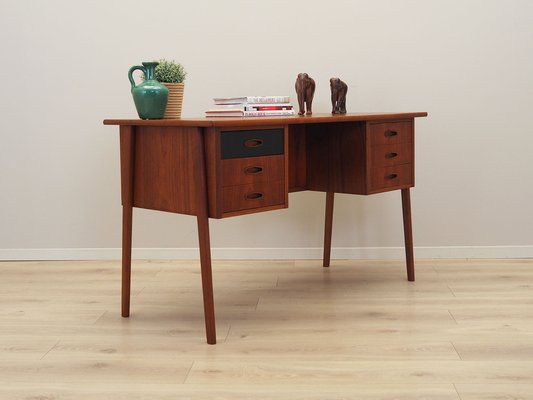 Danish Teak Desk, 1970s-VND-1802464