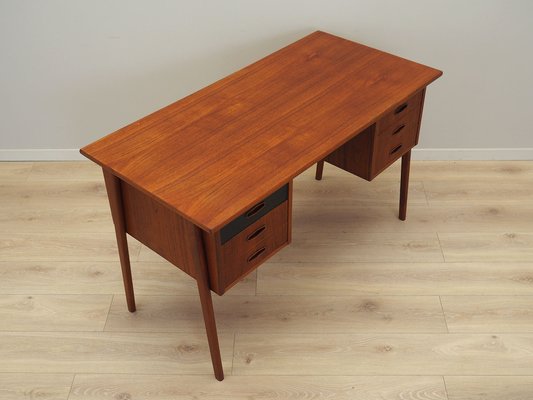 Danish Teak Desk, 1970s-VND-1802464