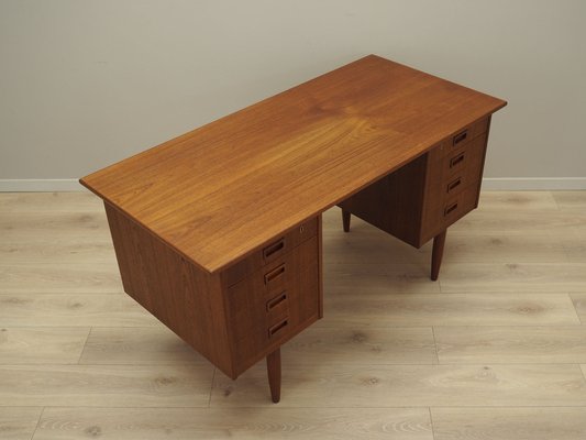 Danish Teak Desk, 1970s-VND-1811052