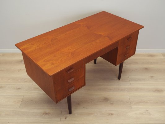 Danish Teak Desk, 1970s-VND-1795645