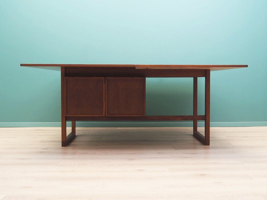 Danish Teak Desk, 1970s-VND-2019693