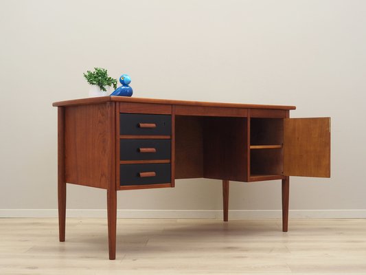 Danish Teak Desk, 1970s-VND-1790245