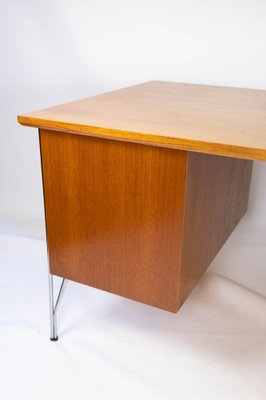 Danish Teak Desk, 1970s-UY-980661