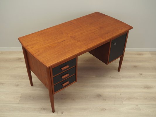 Danish Teak Desk, 1970s-VND-1790245