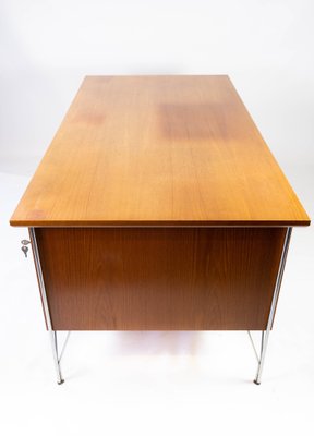 Danish Teak Desk, 1970s-UY-980661