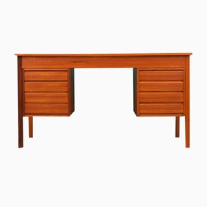 Danish Teak Desk, 1970s-VND-1784369