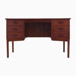 Danish Teak Desk, 1970s-VND-2017362