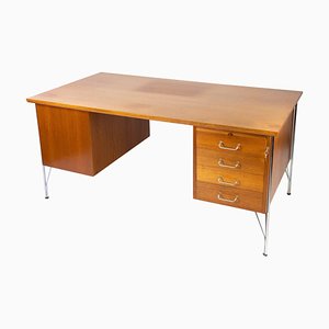 Danish Teak Desk, 1970s-UY-980661