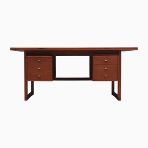 Danish Teak Desk, 1970s-VND-2019693