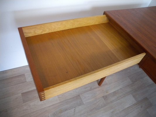 Danish Teak Desk by Nanna Ditzel for Soren Willadsen, 1950s-FEO-1791592