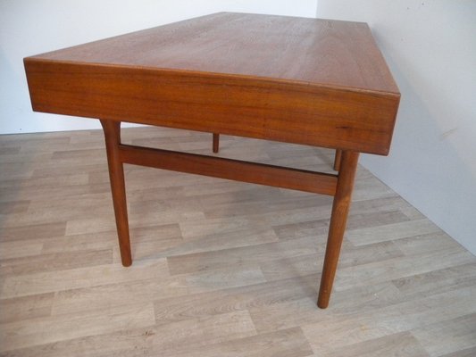 Danish Teak Desk by Nanna Ditzel for Soren Willadsen, 1950s-FEO-1791592