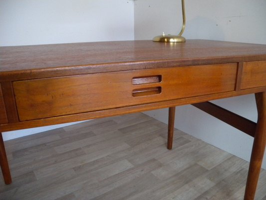 Danish Teak Desk by Nanna Ditzel for Soren Willadsen, 1950s-FEO-1791592