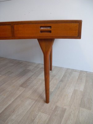 Danish Teak Desk by Nanna Ditzel for Soren Willadsen, 1950s-FEO-1791592