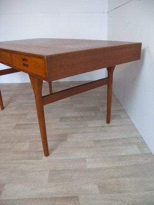 Danish Teak Desk by Nanna Ditzel for Soren Willadsen, 1950s-FEO-1791592