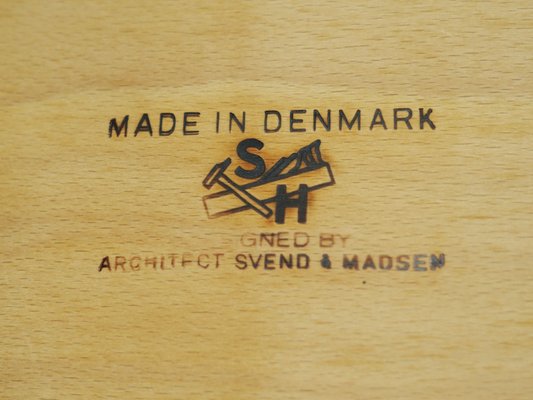 Danish Teak Desk by Svend Age Madsen, 1960s-VND-1777770