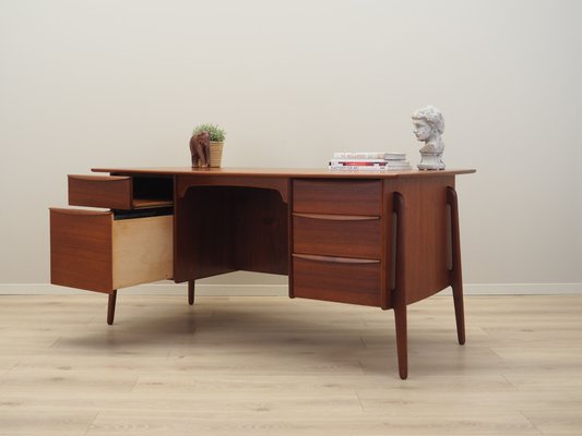 Danish Teak Desk by Svend Age Madsen, 1960s-VND-1777770