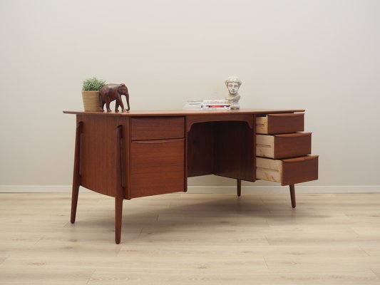 Danish Teak Desk by Svend Age Madsen, 1960s-VND-1777770