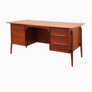 Danish Teak Desk by Svend Age Madsen, 1960s-VND-1777770