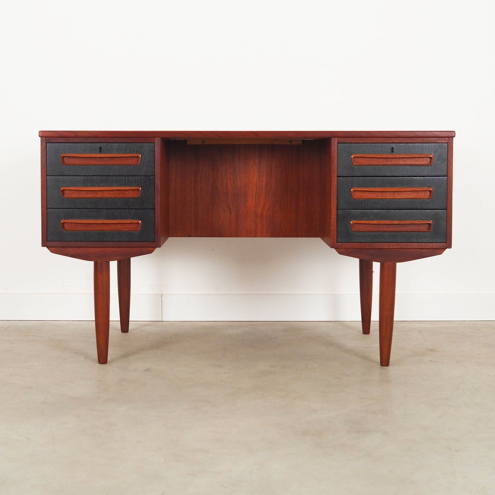 Danish Teak Desk from A.p. Furniture Svenstrup, 1970s