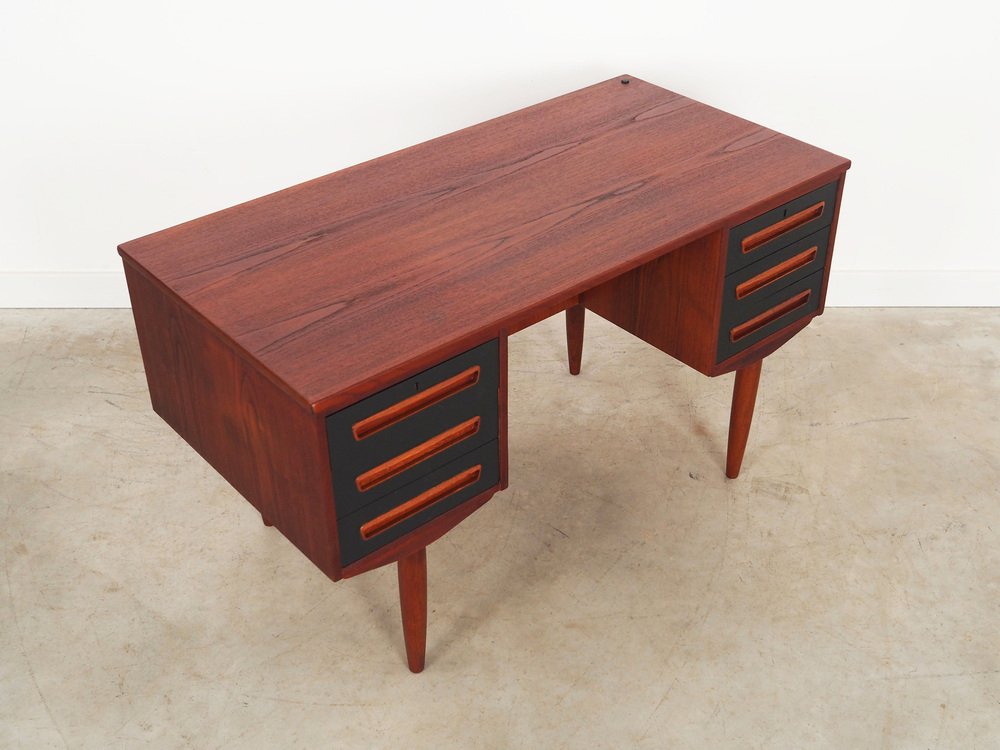 Danish Teak Desk from A.p. Furniture Svenstrup, 1970s