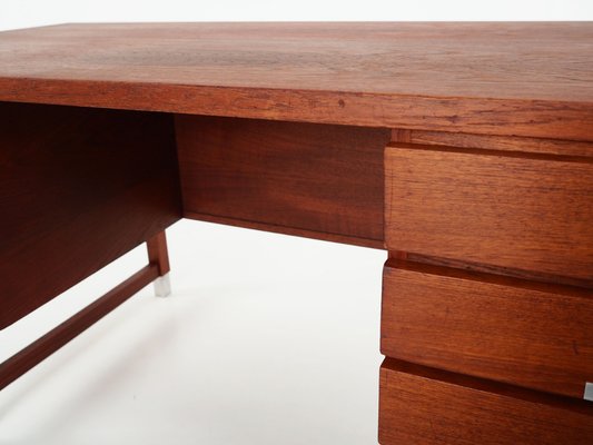 Danish Teak Desk from Eigil Petersens Møbelfabrik, 1970s-VND-1820672