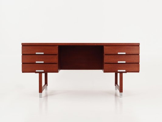 Danish Teak Desk from Eigil Petersens Møbelfabrik, 1970s-VND-1820672