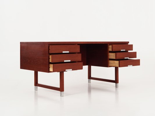 Danish Teak Desk from Eigil Petersens Møbelfabrik, 1970s-VND-1820672