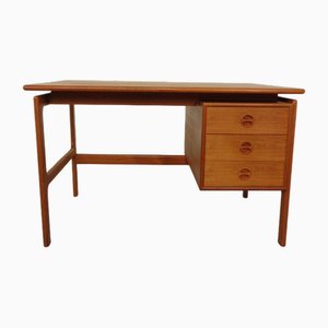 Danish Teak Desk from Gasvig Møbler, 1960s-RDW-1823910