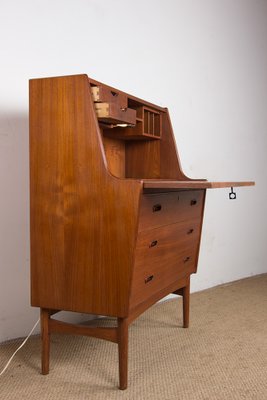 Danish Teak Desk Model 37 by Arne Wahl Iversen for Vinde Mobelfabrik, 1960s-EMB-2027043