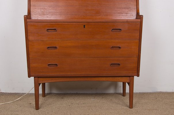 Danish Teak Desk Model 37 by Arne Wahl Iversen for Vinde Mobelfabrik, 1960s-EMB-2027043