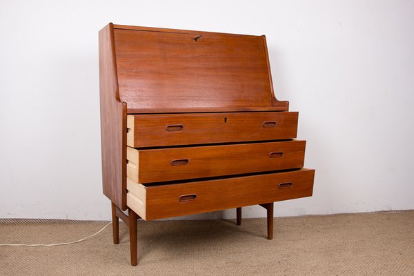 Danish Teak Desk Model 37 by Arne Wahl Iversen for Vinde Mobelfabrik, 1960s-EMB-2027043