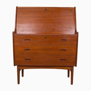 Danish Teak Desk Model 37 by Arne Wahl Iversen for Vinde Mobelfabrik, 1960s-EMB-2027043