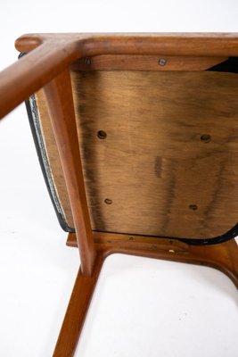 Danish Teak Dining Chairs, 1960s, Set of 4-UY-884670