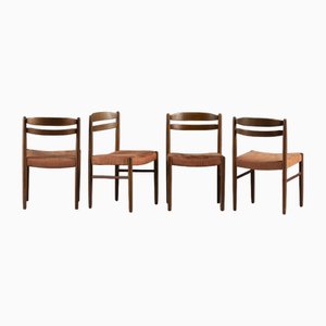 Danish Teak Dining Chairs, 1969, Set of 4-SPE-1811372