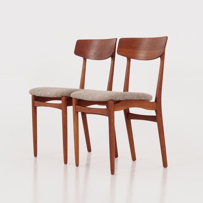 Danish Teak Dining Chairs, 1970s, Set of 2-VND-1805157